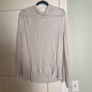 Light Gray Hooded Sweater